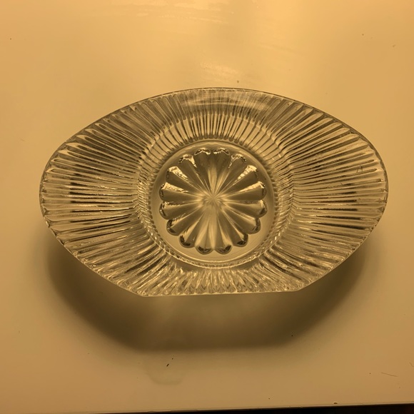 ❤️Vintage Authentic Cut Crystal Ash Tray Anna Hütte Bleikristall West Germany❤️ - Picture 2 of 8